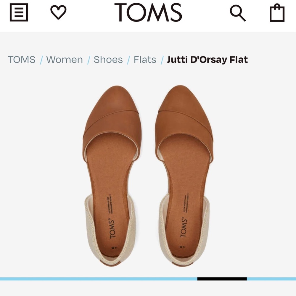 Toms flat shoes